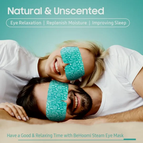 Set of 20 Steam Heated Eye Masks, Self Heating, No Scent