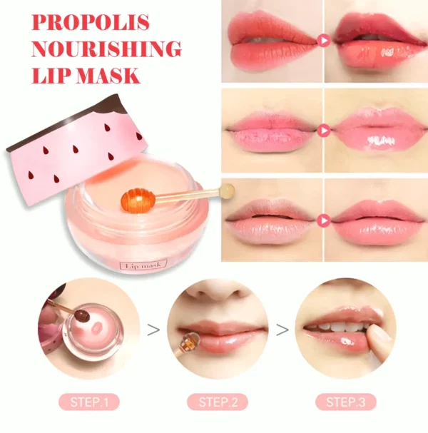 2 PCS Bee Lip Balm Honey Pot