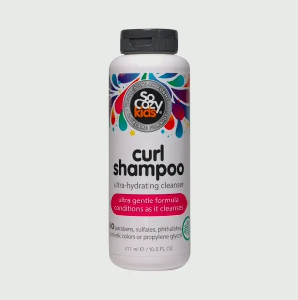 SoCozy Children's Curl Cleanser | Ultra-Hydrating & Free from Parabens | 10.5 Fl Oz