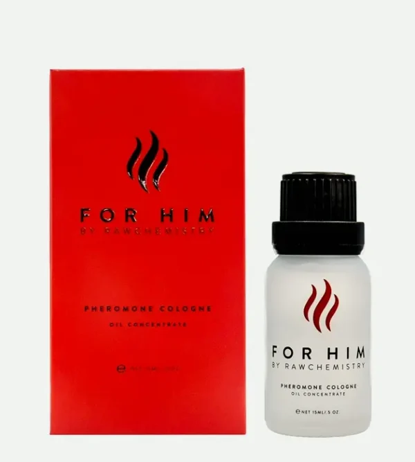 RawChemistry Pheromone Infused Cologne Essence for Men - High Strength Blend 15 ml