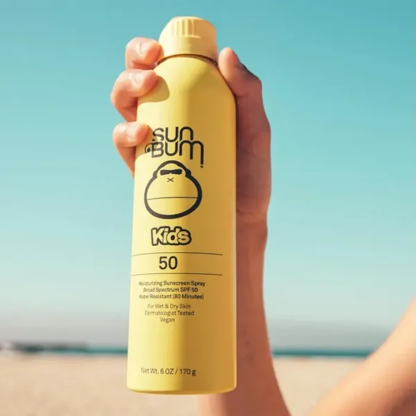 Kids SPF 50 Clear Sunblock Spray | Wet Use