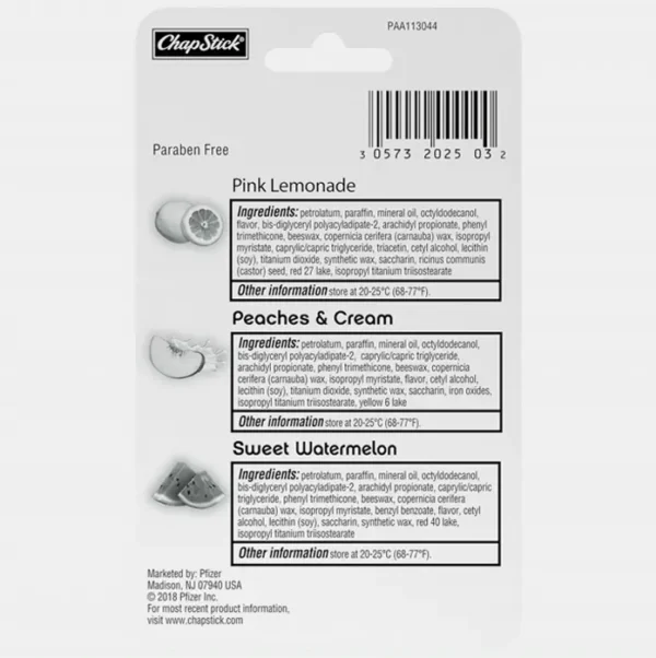Warm Set Lip Moisturizer Tubes - Pack of 3