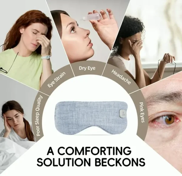 Advanced Warming Eye Mask – Wireless Eye Compress for Dry Eyes