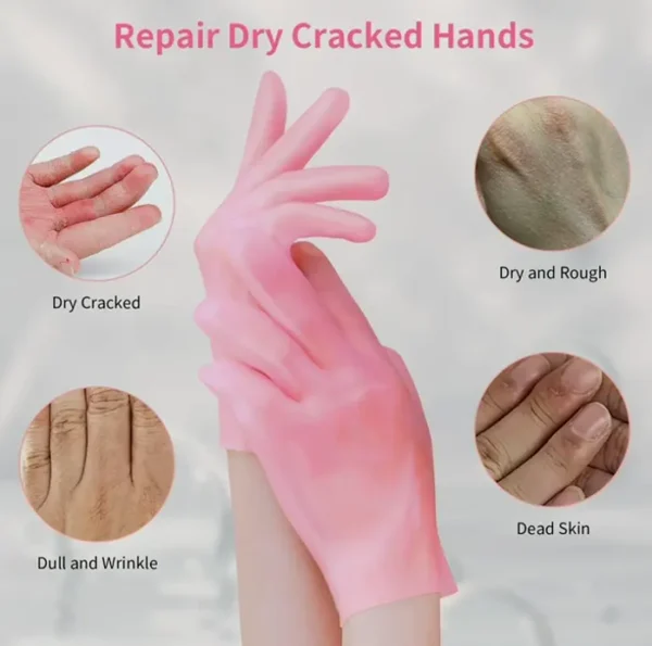 Moisturizing Gel Socks for Cracked Hands