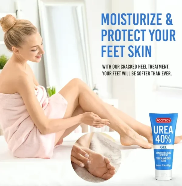 Urea Foot Gel 40% for Cracked Feet, Hands