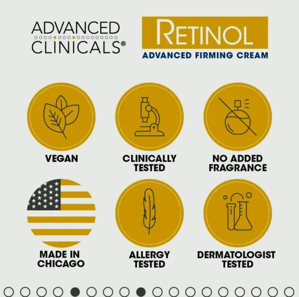 Expert Clinical Retinol Body Moisturizer, Face & Body Lotion, 16OZ + 2OZ Portable