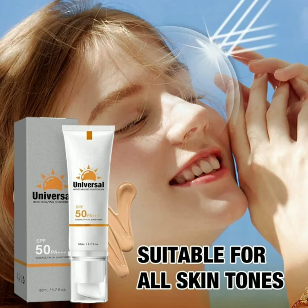 Tinted Facial Sunscreen SPF 50+ Moisturizing Travel Size