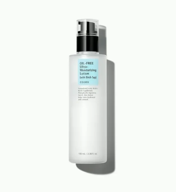 COS-RX Oil-Free Birch Lotion, Everyday Acne Moisturizer, 3.38 fl.oz / 100ml