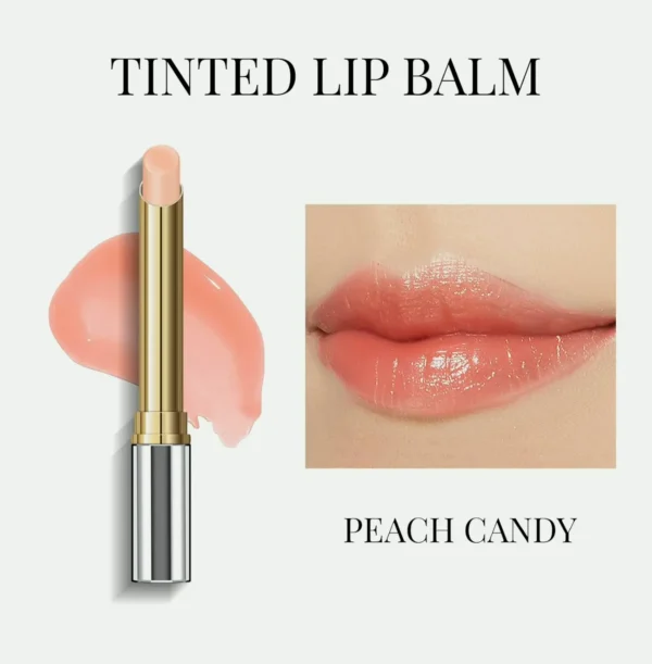Tinted Lip Care: Moisturizing Transparent Blend, Peach Candy