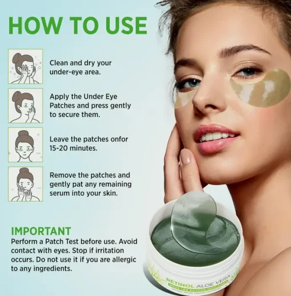 VELAMO ADVANCED Retinol Eye Patches for Dark Circles