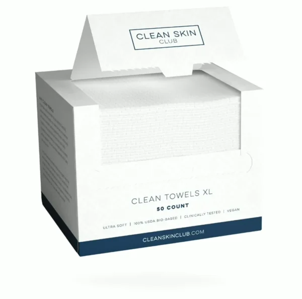 Clean Face Crew Disposable Skin Cloths XL™ Ultra Soft Pack of 50