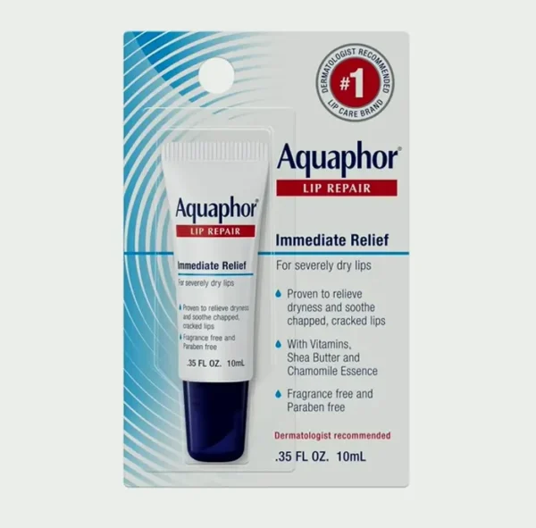 Aquaphor for Dry Lips - Long-lasting Moisture - 0.35 fl oz