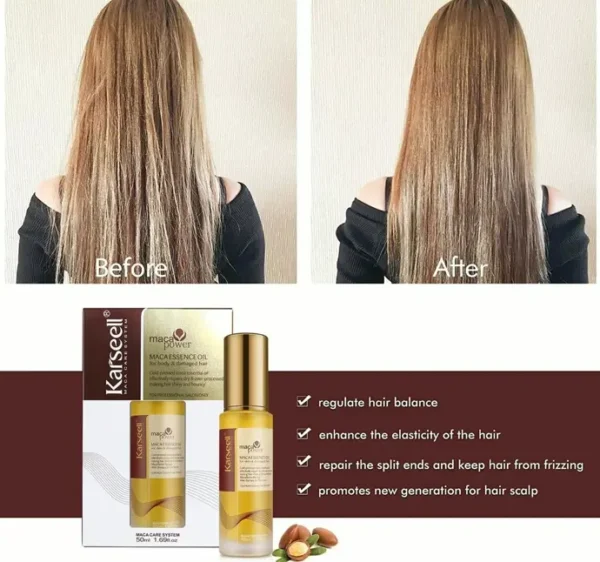 Argan Serum for Damaged Hair - 50ml Weightless Care