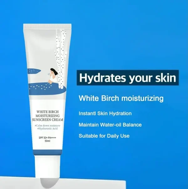 Asian Sunblock: Moisturizing SPF 50+ PA++++ Birch Juice