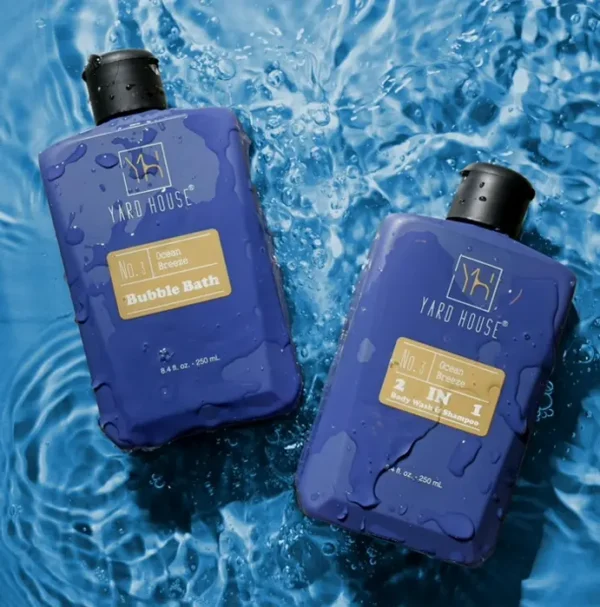 Luxury Spa Gift Basket for Men - Ocean Breeze Skincare Set