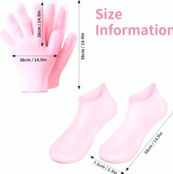 Moisturizing Gel Socks for Cracked Hands
