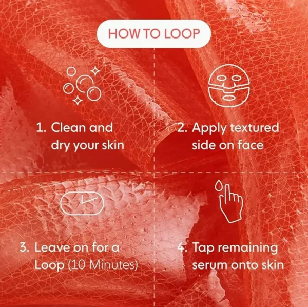 Loops Weekly Refresh Gel Eye Patch - Brighten, Hydrate, Nourish