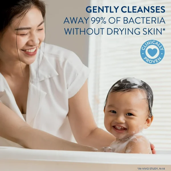Cetaphil Baby Shampoo and Calendula, Tearless, 13.5