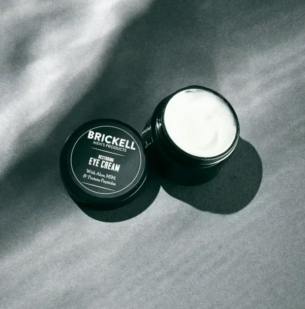 Brickell Anti Aging Under Eye Balm for Men 0.5 Fluid Ounces Fragrance-Free