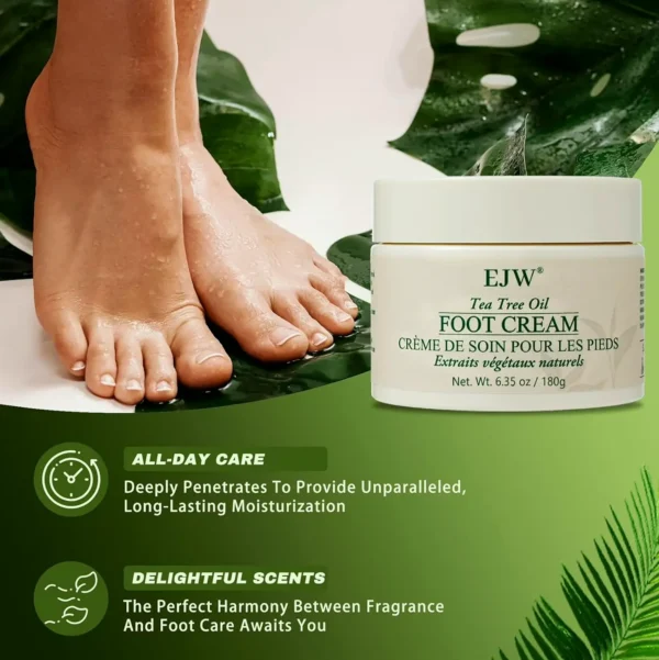 Natural Foot Cream - Restore Cracked Heels - 6.35 oz