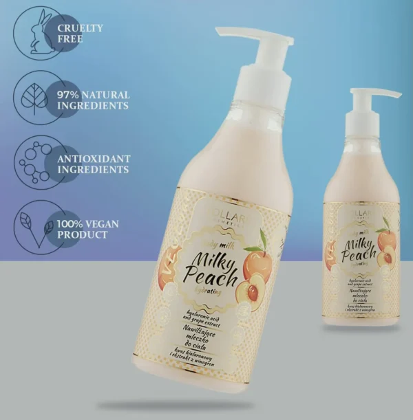 Soft Peach Body Lotion - Moisturizing Beauty Product