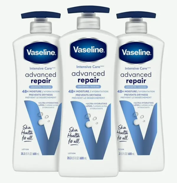Vaseline's Intensive Care Fragrance-Free Body Lotion, 20.3 oz
