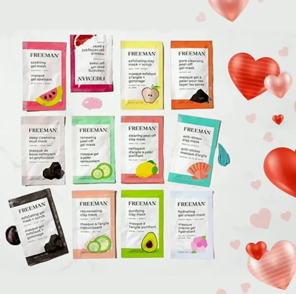 Freeman Face Mask Gift Kit, Special Edition 12 Days Radiance
