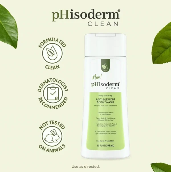 Phisoderm® Acne Body Wash - 10 Fl Oz