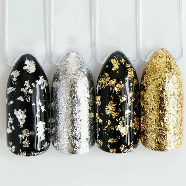 Holo Manicure Powder Includes Foil Flakes