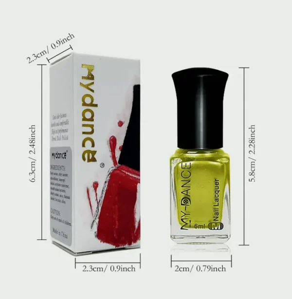 Three Shades Mirror Shiny Nail Polish Set