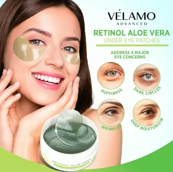 VELAMO ADVANCED Retinol Eye Patches for Dark Circles