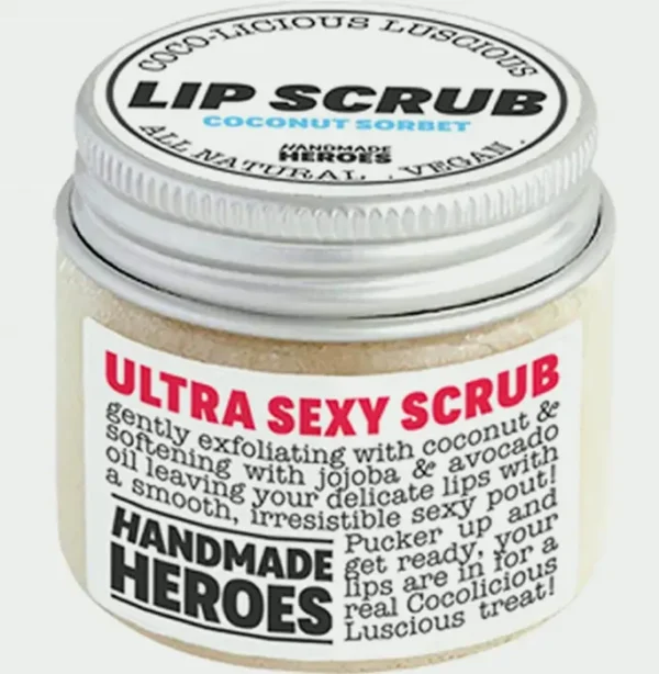 Natural Lip Scrub - Coconut Sorbet Exfoliator