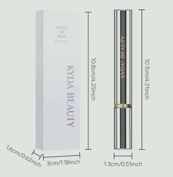 Tinted Lip Care: Moisturizing Transparent Blend, Peach Candy