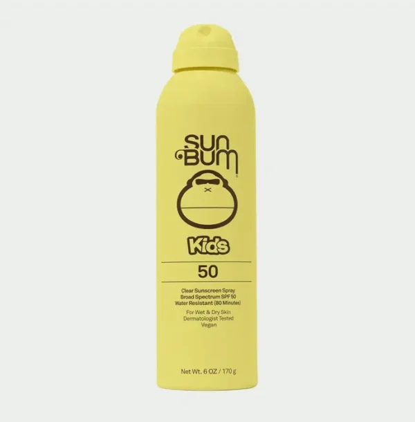 Kids SPF 50 Clear Sunblock Spray | Wet Use