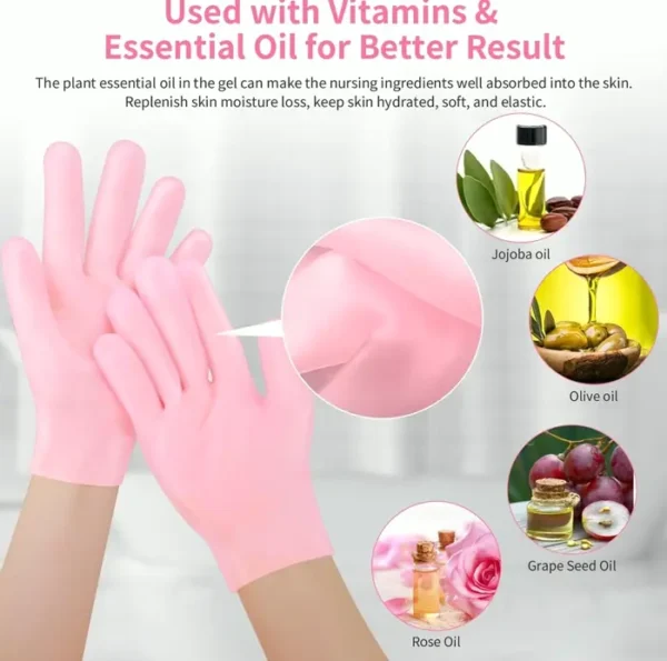 Moisturizing Gel Socks for Cracked Hands