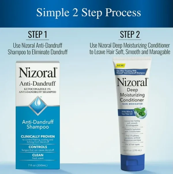 Anti-Dandruff Hair Cleanser and Hydrating Conditioner, Pack