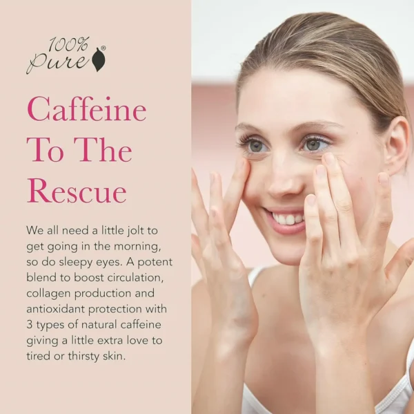 Pure Coffee Eye Treatment for Hydration .3 fl oz