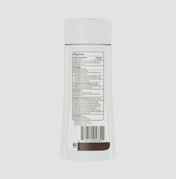 Phisoderm Acne-Clearing Body Wash, 10 fl oz Container