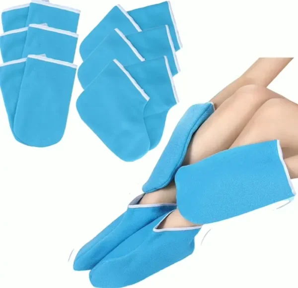 Minkx Bath Mittens Kit 3 Sets - Women Foot Warmers