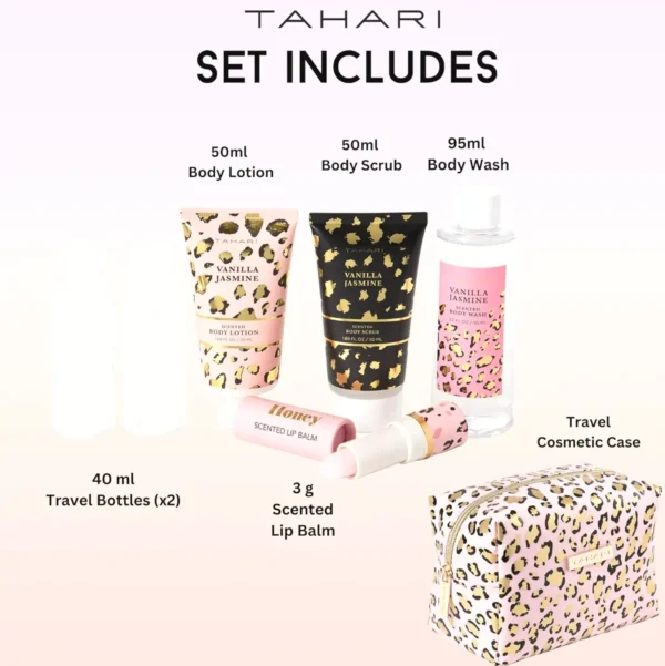 Tahari Spa Present Set meant for Women - Vanilla Fragrance Relaxation Kit