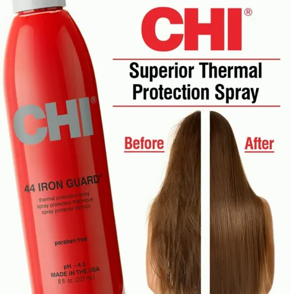 CHI 44 Iron Guard Thermal Protection Spray, Clear, 8 Fluid Ounces