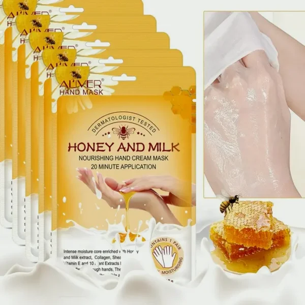 Moisturizing Hand Mask Gloves for Dry, Rough Skin Care