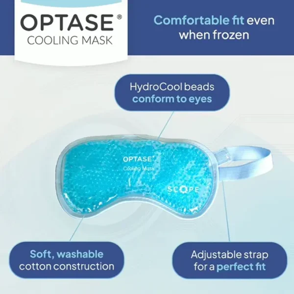 OPTASE Cooling Gel Eye Mask for Seasonal Relief