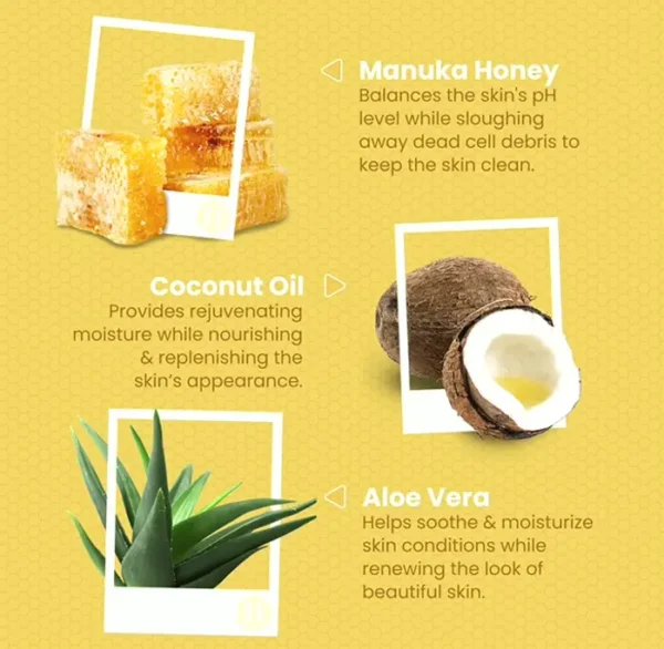 Face and Body Wash with Manuka Honey for Problem and Delicate Skin