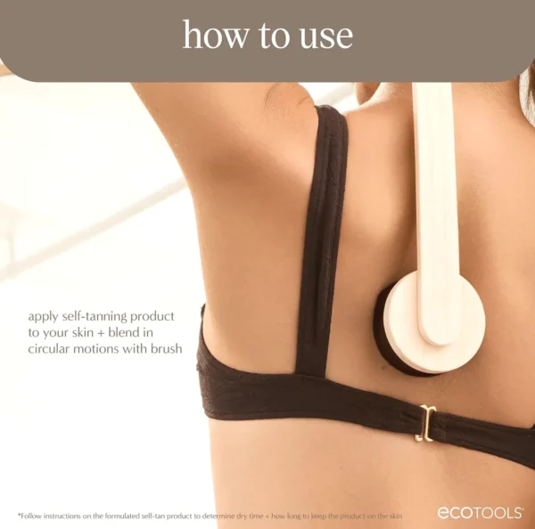 EcoTools Sunless Back Brush With Sunless Tanning