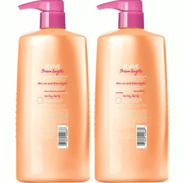L’Oréal France Dream Lengths Shampoo and Conditioner Kit