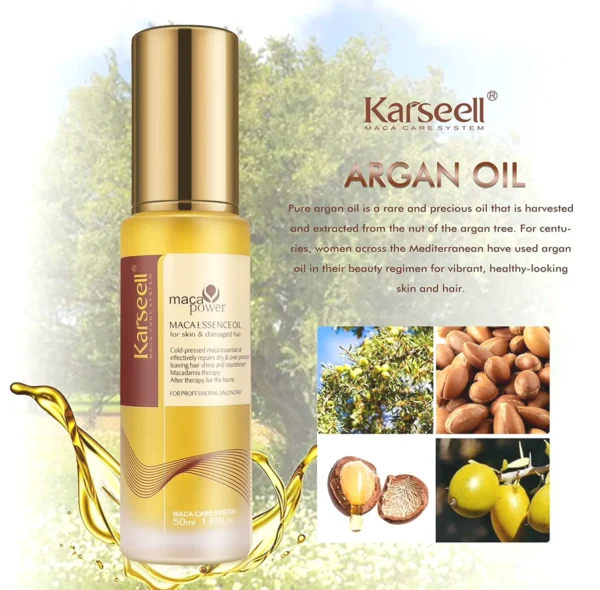 Argan Serum for Damaged Hair - 50ml Weightless Care