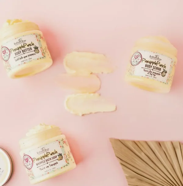 Bella & Bear Pineapple Whipped Soap - Eco-Friendly 3.4 oz