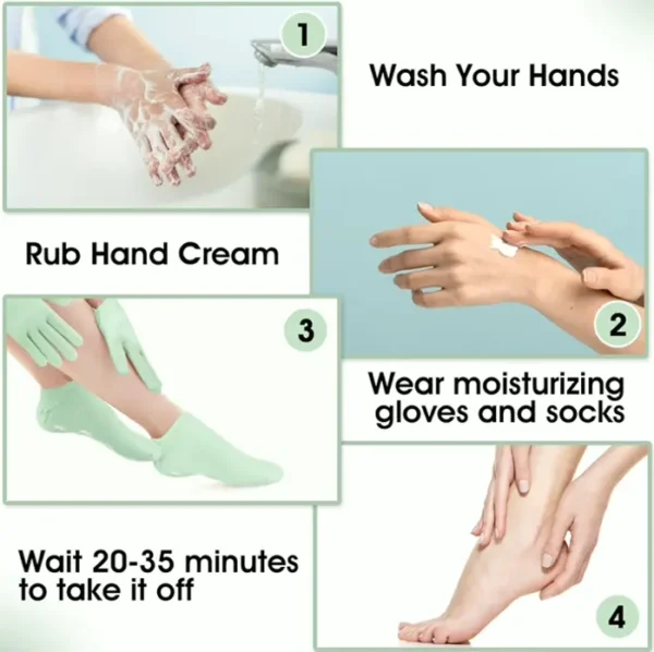 Star Hydrating Gloves and Socks Set